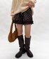 w closet（ダブルクローゼット）の「ドットサテンフリルショートパンツ（その他パンツ・FREE）」