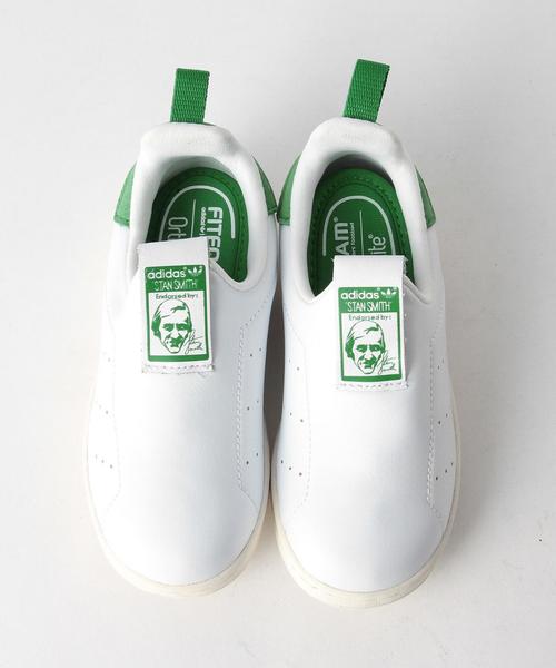 green label relaxing（グリーンレーベルリラクシング）の「「WEB限定」STANSMITH 360I　14cm-16cm◆（スリッポン・キッズ・ネイビー/ケリー/ピンク・14cm/15cm/16cm）」の7枚目の写真