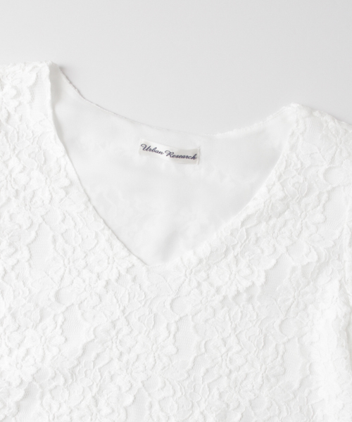 URBAN RESEARCH（アーバンリサーチ）の「UR トップス付カシュクールオールインワン（サロペット/オーバーオール・レディース・ネイビー/ブラック系その他/カーキ・FREE）」の14枚目の写真