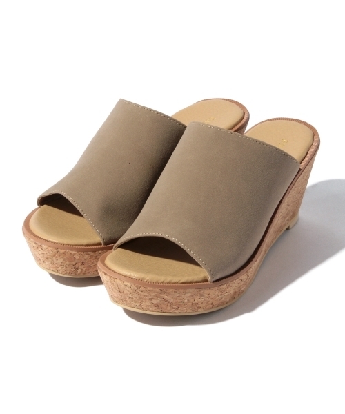 B:MING by BEAMS(ビーミングバイビームス)の「【VERY6月号掲載】ビーミング by ビームス / コルクウェッジサンダル(サンダル・レディース・ブラック/ブラウン系その他/その他1・22.5cm/23.5cm/24.5cm)」の7枚目の写真