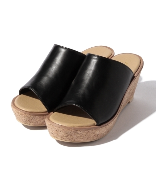 B:MING by BEAMS(ビーミングバイビームス)の「【VERY6月号掲載】ビーミング by ビームス / コルクウェッジサンダル(サンダル・レディース・ブラック/ブラウン系その他/その他1・22.5cm/23.5cm/24.5cm)」の8枚目の写真