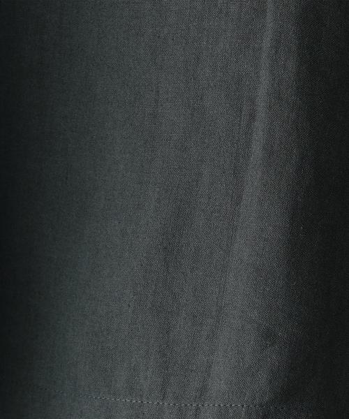 STILL BY HAND(スティルバイハンド)の「<STILL BY HAND> 16 RAMIE RIB CREW/カットソー(Tシャツ/カットソー・メンズ・ホワイト/ダークグレー・48/46)」の7枚目の写真