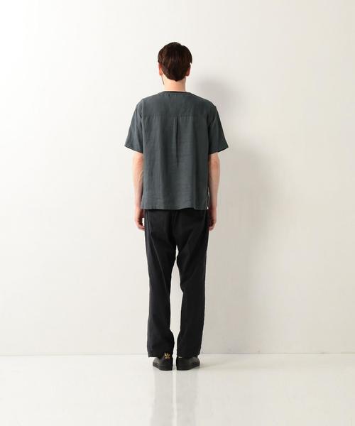 STILL BY HAND(スティルバイハンド)の「<STILL BY HAND> 16 RAMIE RIB CREW/カットソー(Tシャツ/カットソー・メンズ・ホワイト/ダークグレー・48/46)」の13枚目の写真