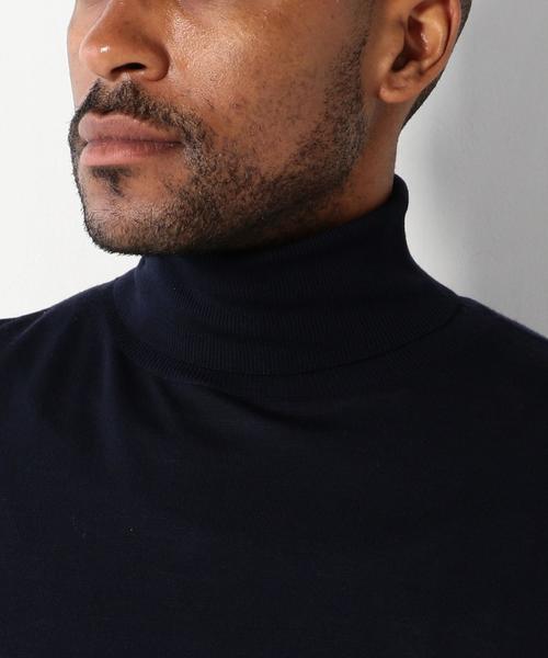 UNITED ARROWS（ユナイテッドアローズ）の「＜SOVEREIGN（ソブリン）＞ハイゲージ タートル（ニット/セーター・メンズ・ダークグレー/ベージュ/オリーブ/ネイビー・44/46/48/50）」の10枚目の写真