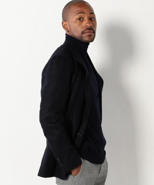 UNITED ARROWS（ユナイテッドアローズ）の「＜SOVEREIGN（ソブリン）＞ハイゲージ タートル（ニット/セーター・メンズ・ダークグレー/ベージュ/オリーブ/ネイビー・44/46/48/50）」の21枚目の写真