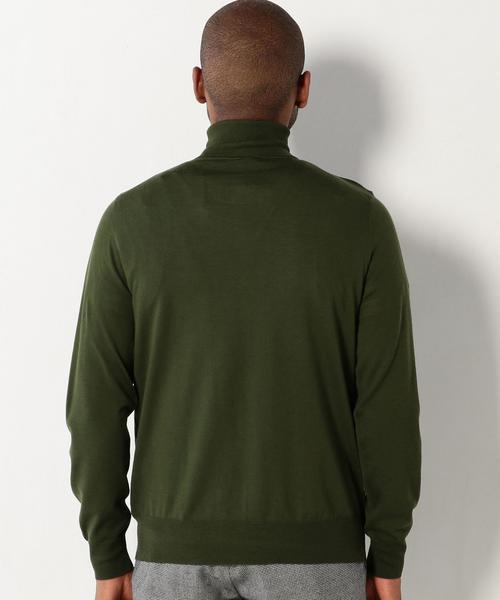 UNITED ARROWS（ユナイテッドアローズ）の「＜SOVEREIGN（ソブリン）＞ハイゲージ タートル（ニット/セーター・メンズ・ダークグレー/ベージュ/オリーブ/ネイビー・44/46/48/50）」の11枚目の写真