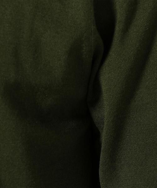 UNITED ARROWS（ユナイテッドアローズ）の「＜SOVEREIGN（ソブリン）＞ハイゲージ タートル（ニット/セーター・メンズ・ダークグレー/ベージュ/オリーブ/ネイビー・44/46/48/50）」の12枚目の写真