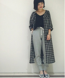 archives | チェック ドロップシャツワンピース(ワンピース)