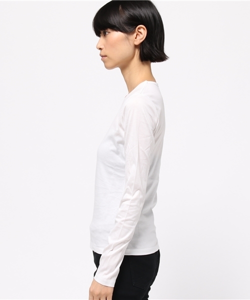 MURUA(ムルーア)の「organicロンT(Tシャツ/カットソー・レディース・ブラック/ホワイト/グレー・FREE)」の5枚目の写真