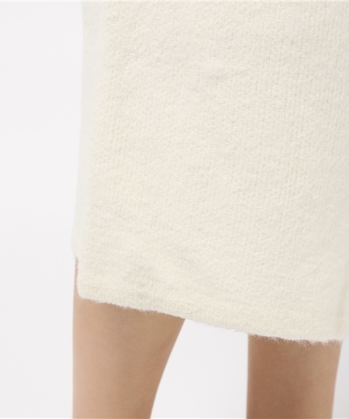 LBC(エルビーシー)の「アクリルナイロンミラノリブタックパンツ (その他パンツ・レディース・オフホワイト/ネイビー/オリーブ・MEDIUM)」の4枚目の写真