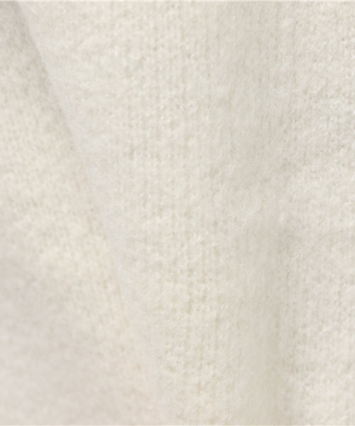 LBC(エルビーシー)の「アクリルナイロンミラノリブタックパンツ (その他パンツ・レディース・オフホワイト/ネイビー/オリーブ・MEDIUM)」の5枚目の写真