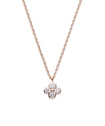 va vendome aoyama（ヴイエーヴァンドームアオヤマ）の「シルバー ジルコニアフラワーネックレス（ネックレス）」