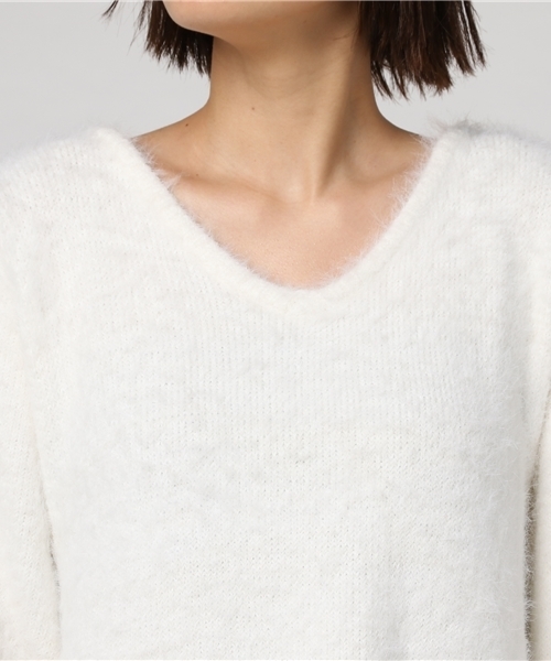 MICOAMERI（ミコアメリ）の「バックチュールリボンシャギー