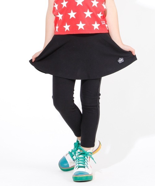 BABYDOLL(ベビードール)の「スカート付き♪ウルトラストレッチパンツ 6422K(その他パンツ・キッズ・その他34/ピンク/その他4/グレー/その他6/その他35/グレー系その他/ネイビー/パープル/ブラック/ピンク系その他2/ピンク系その他/ホワイト/その他33/ピンク系その他3/ピンク系その他4/ブラック系その他/ブラック系その他2/ブラック×ホワイト/ブラック系その他3/パープル系その他3/ブラック×ブラック/ブルー系その他3/ピンク系その他5/ピンク系6・90cm/130cm/110cm/140cm/100cm/120cm/80cm)」の2枚目の写真