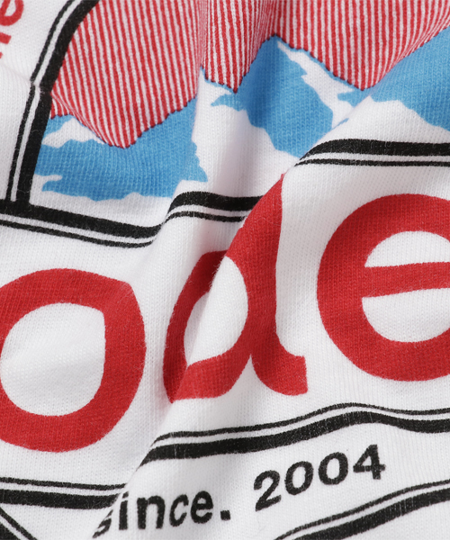 RODEO CROWNS WIDE BOWL（ロデオクラウンズワイドボウル）の「キッズ LABEL LOGO Tシャツ（Tシャツ/カットソー・キッズ・イエロー系その他/グリーン系その他/レッド系その他・X-SMALL/SMALL/LARGE/MEDIUM）」の8枚目の写真