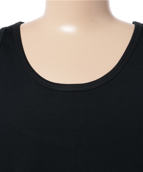 STUDIOUS（ステュディオス）の「ヘビーウェイトプレミアムタッチレイヤードロングタンクトップ（タンクトップ・メンズ・グレー/ブラック/ホワイト・3/1/2）」の5枚目の写真