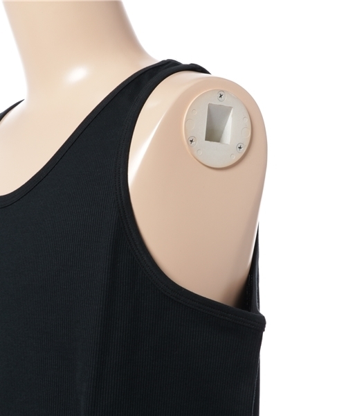 STUDIOUS（ステュディオス）の「ヘビーウェイトプレミアムタッチレイヤードロングタンクトップ（タンクトップ・メンズ・グレー/ブラック/ホワイト・3/1/2）」の6枚目の写真