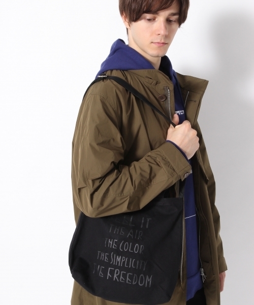 GLOBAL WORK（グローバルワーク）の「キャンバスイージー2WAYトート/768034（ショルダーバッグ・メンズ・グリーン/ホワイト/ブラック/ライトブルー/ベージュ・FREE）」の7枚目の写真