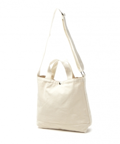 GLOBAL WORK（グローバルワーク）の「キャンバスイージー2WAYトート/768034（ショルダーバッグ・メンズ・グリーン/ホワイト/ブラック/ライトブルー/ベージュ・FREE）」の14枚目の写真