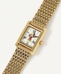 ミッキーウォッチ腕時計　シルバーゴールドミックス　ディズニー　アメリカンラグシー AMERICAN RAG CIE（アメリカンラグシー）の「DISNEY WATCH ミッキー