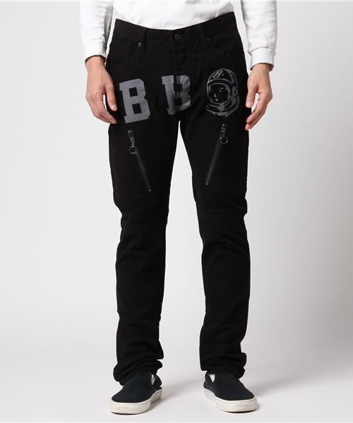 BILLIONAIRE BOYS CLUB(ビリオネア・ボーイズ・クラブ)の「BILLIONAIRE BOYS CLUB BB LIMITS PANTS 17HOLIDAY(デニムパンツ・メンズ・ブラック/ライトベージュ・30 inch/32inch/34inch)」の4枚目の写真