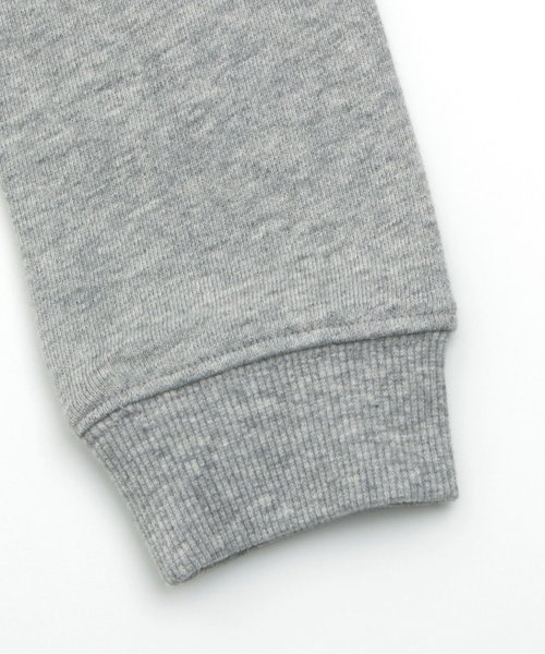 apres les cours（アプレレクール）の「アルファベットチュールトレーナー（スウェット・キッズ・グレー/オフホワイト・90/100/110/120/80/130/140）」の7枚目の写真