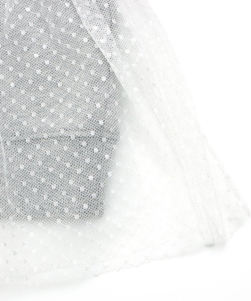 apres les cours（アプレレクール）の「アルファベットチュールトレーナー（スウェット・キッズ・グレー/オフホワイト・90/100/110/120/80/130/140）」の8枚目の写真