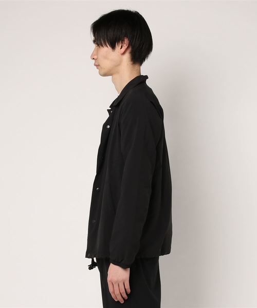 adidas(アディダス)の「M ID コーチジャケット(ナイロンジャケット・メンズ・ブラック・LARGE/MEDIUM/X-LARGE/XX-LARGE/X-SMALL/XXXX-LARGE/SMALL/XXX-LARGE)」の2枚目の写真