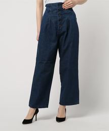 WEGO | WEGO/前ボタンストレートパンツ(デニムパンツ)