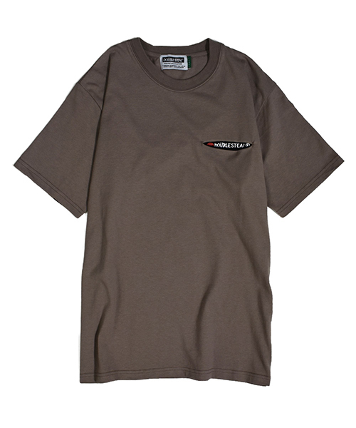 DOUBLE STEAL（ダブルスティール）の「Cut Pocket Tシャツ（Tシャツ/カットソー・メンズ・ホワイト/ブラック系その他/ブラック×ブルー/ブラウン系その他・MEDIUM/LARGE/X-LARGE）」の4枚目の写真