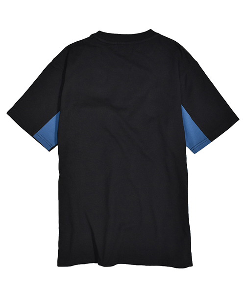 DOUBLE STEAL（ダブルスティール）の「Cut Pocket Tシャツ（Tシャツ/カットソー・メンズ・ホワイト/ブラック系その他/ブラック×ブルー/ブラウン系その他・MEDIUM/LARGE/X-LARGE）」の9枚目の写真