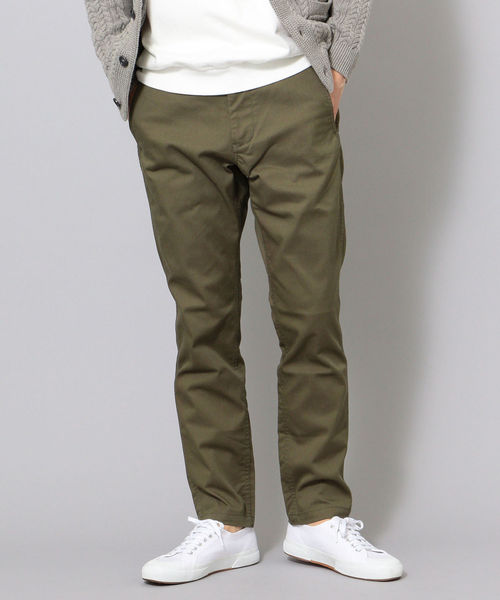 SHIPS JET BLUE（シップスジェットブルー）の「SHIPS JET BLUE: オールシーズン チノパン（チノパンツ・メンズ・ブラック/ベージュ/オリーブ/ネイビー/レンガ・SMALL/MEDIUM/LARGE/X-SMALL）」の15枚目の写真