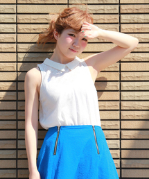 WEGO | WEGO/総レース襟付きカットソー（N）(Tシャツ/カットソー)