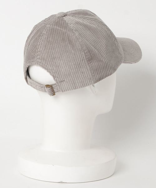 ENVYM（アンビー）の「コーデュロイＣＡＰ（キャップ・レディース・ブラック/グレー・FREE）」の3枚目の写真