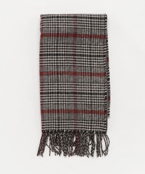 AMERICAN HOLIC（アメリカンホリック）の「10col.Wフェイスリバーシブルストール（マフラー・レディース・ブラック/ダークグリーン/ベージュ/ネイビー/レッド/ブルー/グリーン/アイボリー/ボルドー/イエロー系その他・FREE）」の2枚目の写真