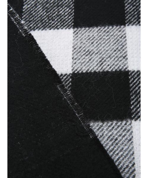 AMERICAN HOLIC（アメリカンホリック）の「10col.Wフェイスリバーシブルストール（マフラー・レディース・ブラック/ダークグリーン/ベージュ/ネイビー/レッド/ブルー/グリーン/アイボリー/ボルドー/イエロー系その他・FREE）」の19枚目の写真