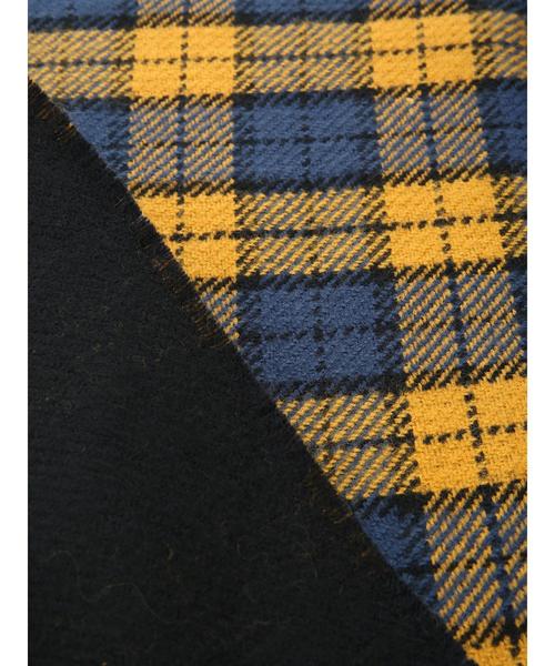 AMERICAN HOLIC（アメリカンホリック）の「10col.Wフェイスリバーシブルストール（マフラー・レディース・ブラック/ダークグリーン/ベージュ/ネイビー/レッド/ブルー/グリーン/アイボリー/ボルドー/イエロー系その他・FREE）」の14枚目の写真