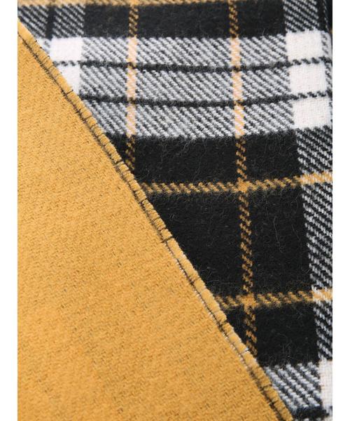 AMERICAN HOLIC（アメリカンホリック）の「10col.Wフェイスリバーシブルストール（マフラー・レディース・ブラック/ダークグリーン/ベージュ/ネイビー/レッド/ブルー/グリーン/アイボリー/ボルドー/イエロー系その他・FREE）」の11枚目の写真