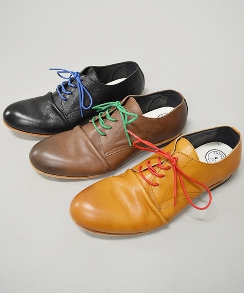 SHIPS JET BLUE（シップスジェットブルー）の「seesaw×SHIPS JET BLUE: タック レザープレーントゥ■（その他シューズ・メンズ・ブラック/ブラウン/キャメル・40/42/44）」の17枚目の写真