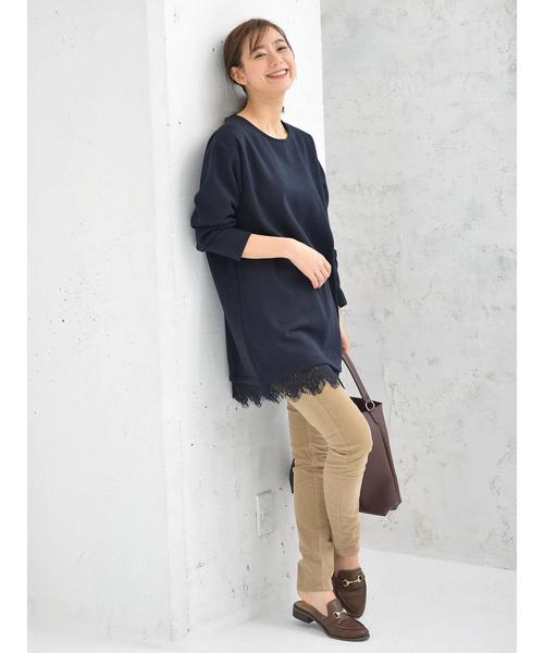 earth music&ecology（アースミュージックアンドエコロジー）の「スキスキスキニー(コーデュロイ) ●＊（その他パンツ・レディース・ブラック/ベージュ/ブラウン/ネイビー/ボルドー/カーキ・S/M/L/XS）」の20枚目の写真