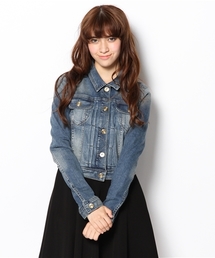 ROSE BUD | (SUPER TRASH BORN IN LA)CW13N023 JOE B/F SHORT JEAN JACKET(デニムジャケット)