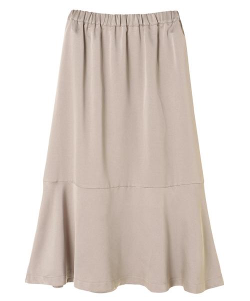 Editt by YECCA VECCA(エディットバイイェッカヴェッカ)の「SRベルトイレヘムスカート(スカート・レディース・ベージュ/カーキ/オレンジ・FREE)」の15枚目の写真