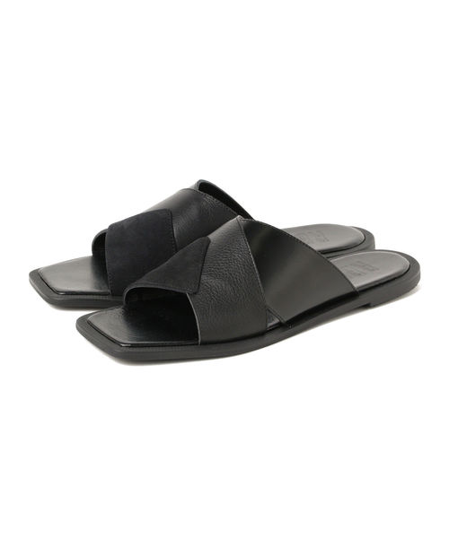 Ray BEAMS(レイビームス)の「RBS / クロス フラット サンダル(サンダル・レディース・ブラック/ブラウン・37/35/39/38/36)」の12枚目の写真