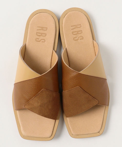 Ray BEAMS(レイビームス)の「RBS / クロス フラット サンダル(サンダル・レディース・ブラック/ブラウン・37/35/39/38/36)」の14枚目の写真