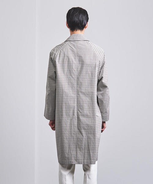 AURALEE(オーラリー)の「<AURALEE(オーラリー)>チェック コート■■■◆(その他アウター・メンズ・ベージュ/オフホワイト・3/4/5)」の5枚目の写真