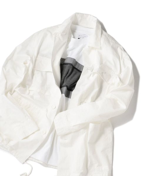 SHIPS JET BLUE(シップスジェットブルー)の「【MEN'S NON-NO 5月号 p.111掲載】SHIPS JET BLUE: ファティーグジャケット(カバーオール・メンズ・ホワイト/オリーブ/ネイビー・X-SMALL/SMALL/MEDIUM/LARGE)」の1枚目の写真