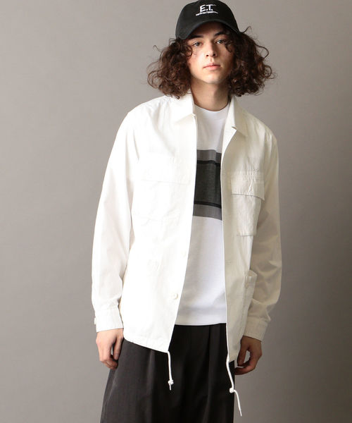 SHIPS JET BLUE(シップスジェットブルー)の「【MEN'S NON-NO 5月号 p.111掲載】SHIPS JET BLUE: ファティーグジャケット(カバーオール・メンズ・ホワイト/オリーブ/ネイビー・X-SMALL/SMALL/MEDIUM/LARGE)」の14枚目の写真
