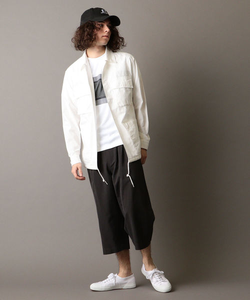 SHIPS JET BLUE(シップスジェットブルー)の「【MEN'S NON-NO 5月号 p.111掲載】SHIPS JET BLUE: ファティーグジャケット(カバーオール・メンズ・ホワイト/オリーブ/ネイビー・X-SMALL/SMALL/MEDIUM/LARGE)」の13枚目の写真