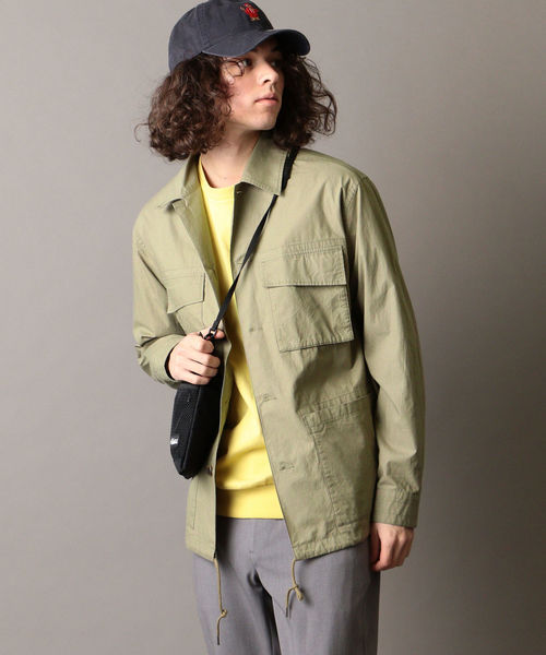 SHIPS JET BLUE(シップスジェットブルー)の「【MEN'S NON-NO 5月号 p.111掲載】SHIPS JET BLUE: ファティーグジャケット(カバーオール・メンズ・ホワイト/オリーブ/ネイビー・X-SMALL/SMALL/MEDIUM/LARGE)」の12枚目の写真