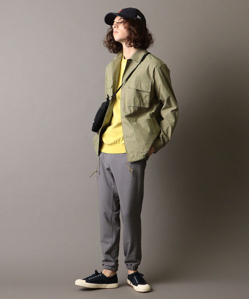 SHIPS JET BLUE(シップスジェットブルー)の「【MEN'S NON-NO 5月号 p.111掲載】SHIPS JET BLUE: ファティーグジャケット(カバーオール・メンズ・ホワイト/オリーブ/ネイビー・X-SMALL/SMALL/MEDIUM/LARGE)」の11枚目の写真